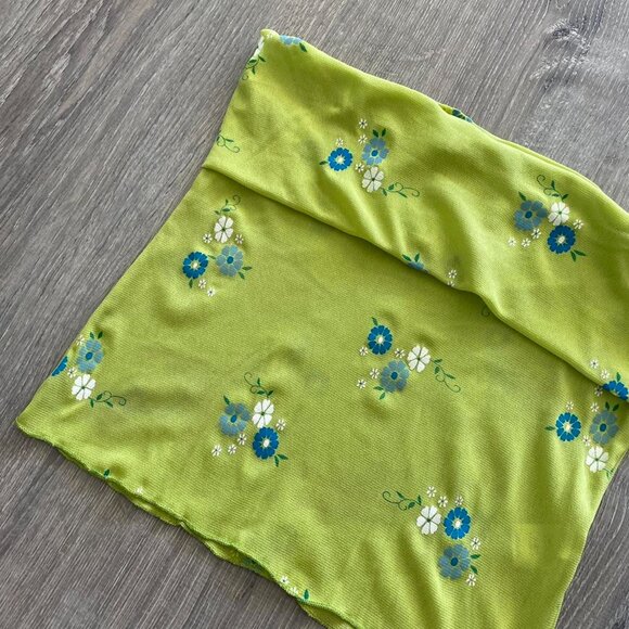 forest fairy mesh floral tube top - Picture 2 of 7